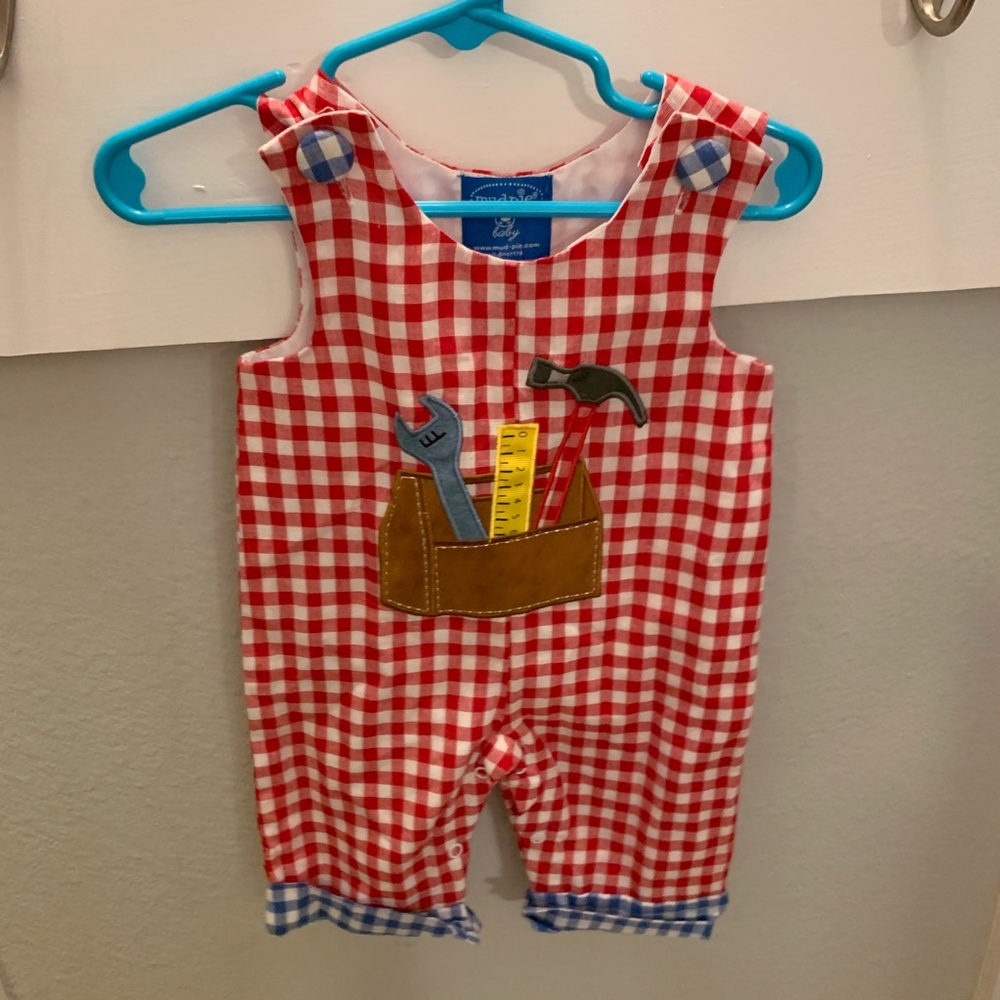 Mud Pie Tool Box Romper